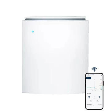 Blueair Classic 490i Air Purifier with DualProtection (Particle + Coconut Carbon) Filter - Medium Room - 40 M²