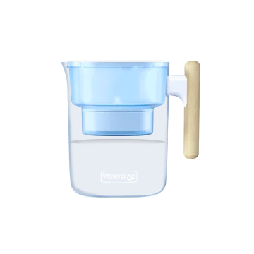 Waterdrop Chubby Water Pitcher (Jug Filter Air Minum) - Blue