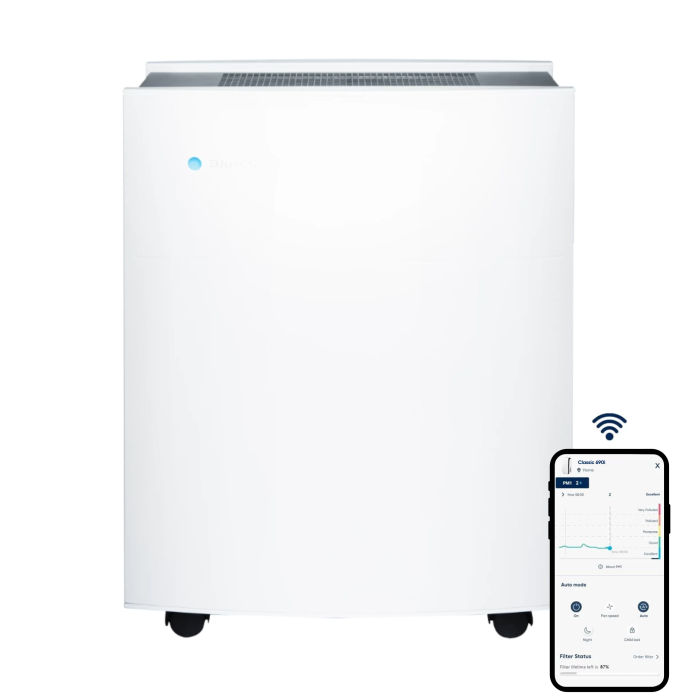 Blueair Classic 690i Air Purifier with DualProtection (Particle + Coconut Carbon) Filter - Extra Large Room - 72 M² main product photo