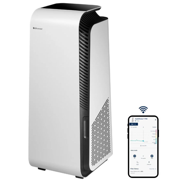 Blueair HealthProtect™ 7770i Air Purifier with Particle + Active Carbon Filter + RFID chip - Large Room - 62 m² main product photo