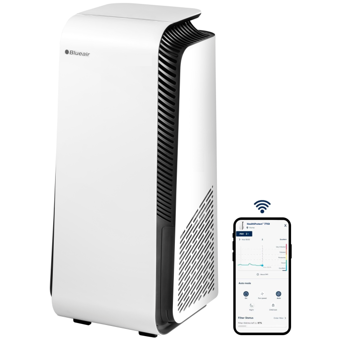 Blueair HealthProtect™ 7710i Air Purifier with Particle + Active Carbon Filter + RFID chip - Large Room - 62 m² main product photo