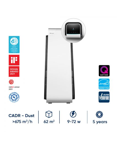 Blueair HealthProtect™ 7770i Air Purifier with Particle + Active Carbon Filter + RFID chip
