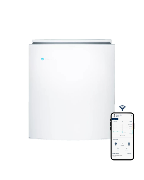 Blueair Classic 490i Air Purifier with DualProtection (Particle + Coconut Carbon) Filter - Medium Room - 40 M²