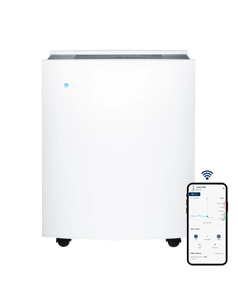 Blueair Classic 690i Air Purifier With DualProtection (Particle + Coconut Carbon) Filter - Extra Large Room - 72 M²