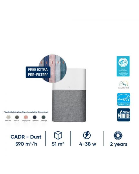 Blueair Blue 3610 Air Purifier with Particle + Carbon Filter