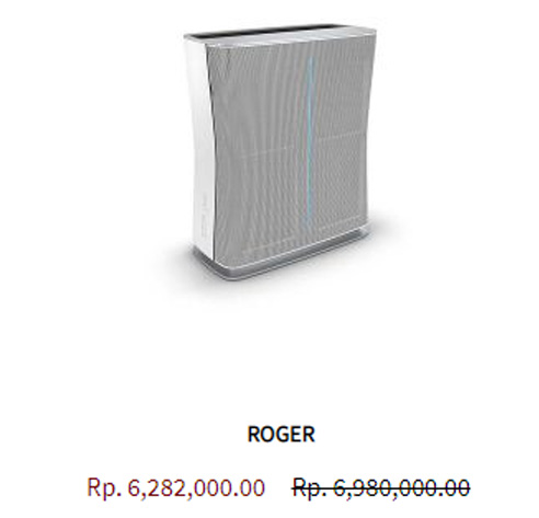 air purifier roger from stadler form