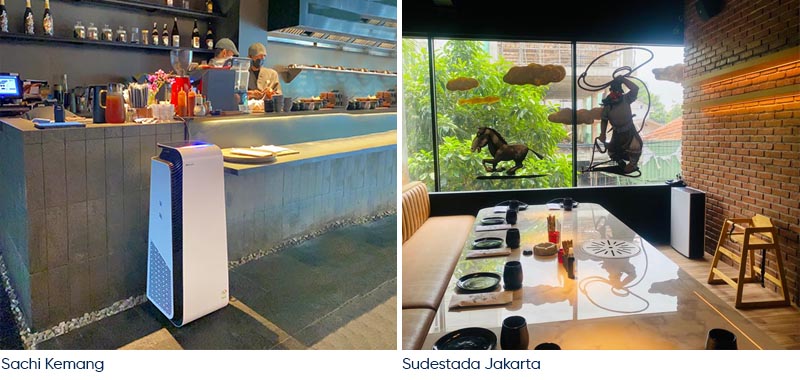 air purifier blueair untuk restoran