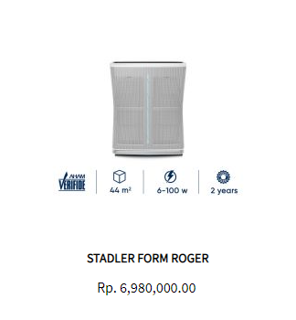 Stadler Form Air Purifier Roger