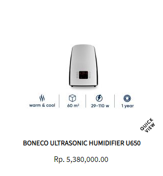 Boneco Humidifier U650
