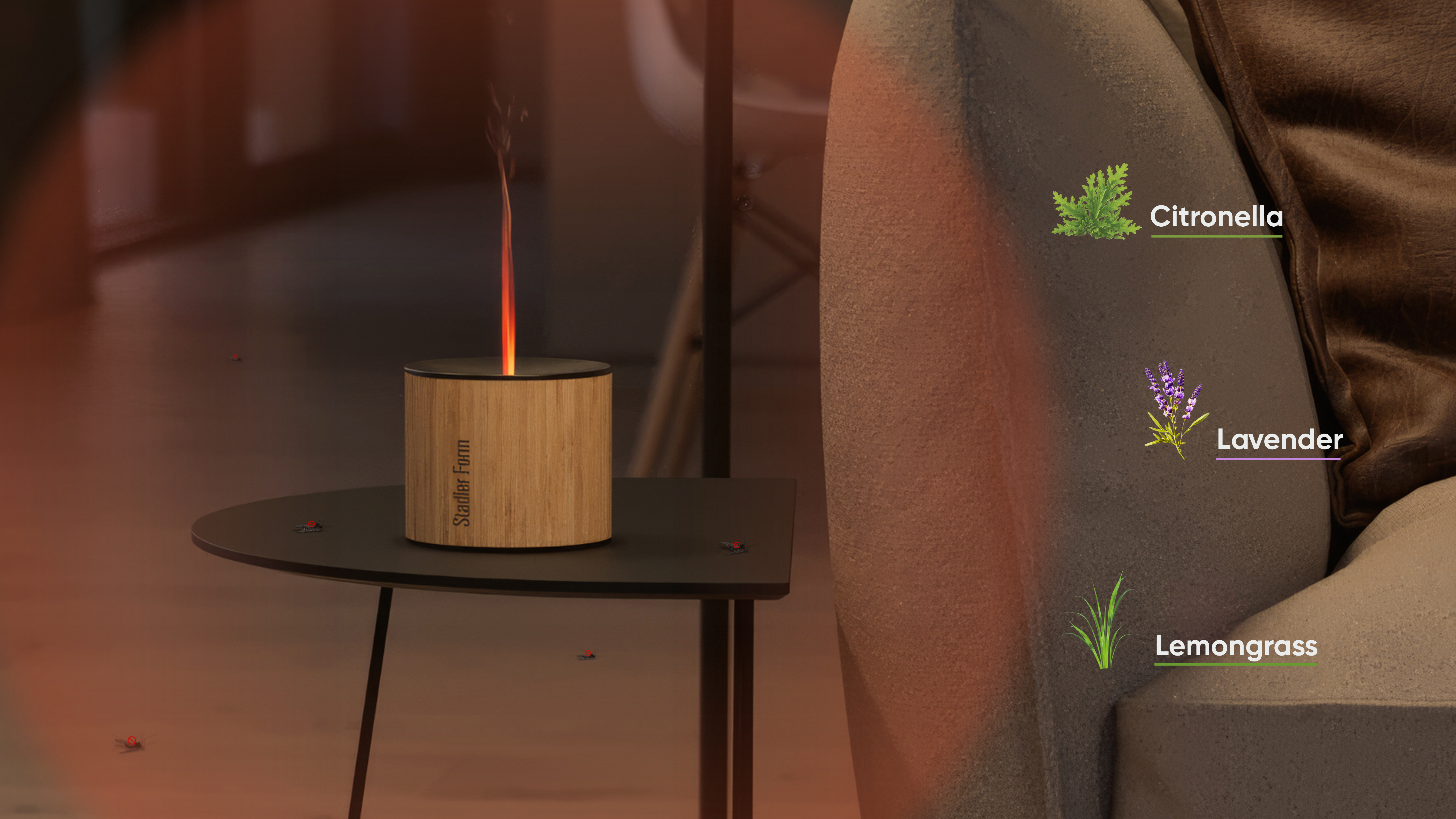 aroma diffuser yang berguna untuk mengusir nyamuk terutama nyamuk DBD
